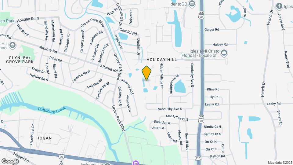 2648 Kersey Dr W Map and Location Details