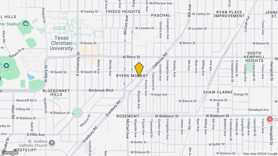 2321 Benbrook Blvd Map and Location Details