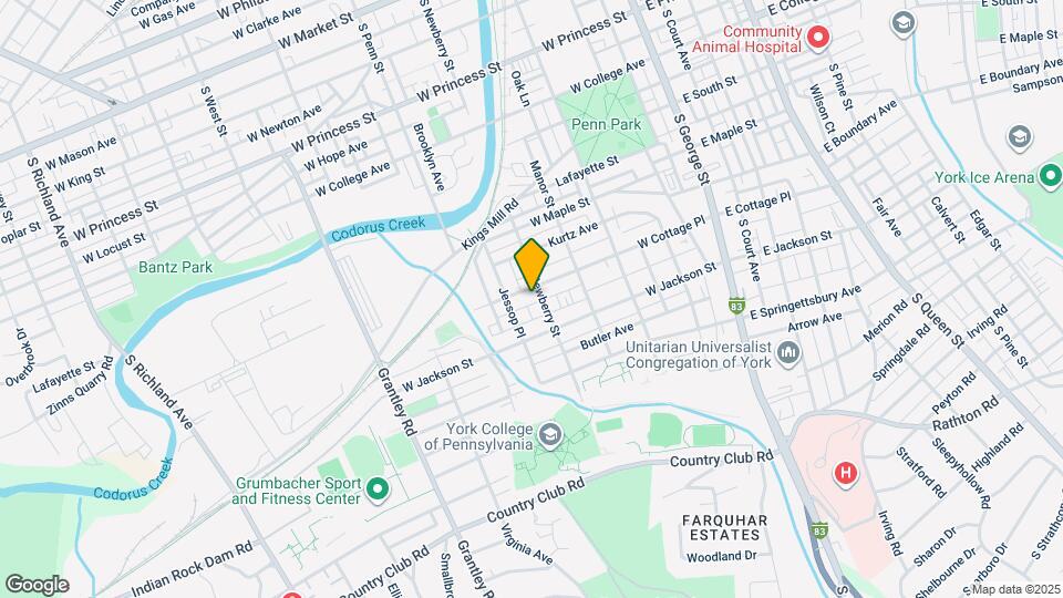 304 W Cottage Pl Map and Location Details