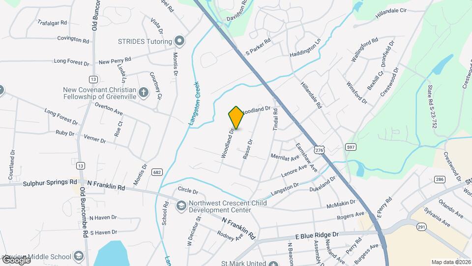 122 Woodland Dr Map and Location Details