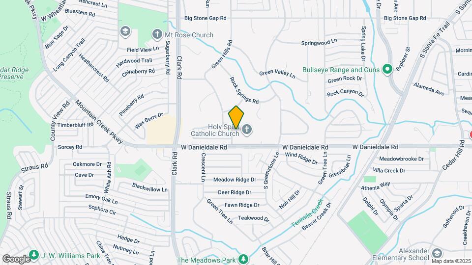 1380 Green Hills Ct Map and Location Details