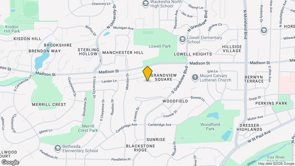 2125 Kilps Dr Mapa y Detalles de la Ubicación