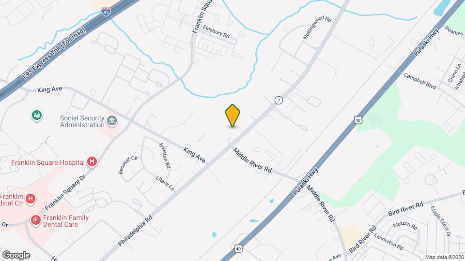 9600 Baron Pl Map and Location Details