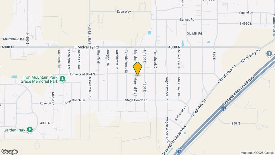 4592 Marshal Trail Map and Location Details