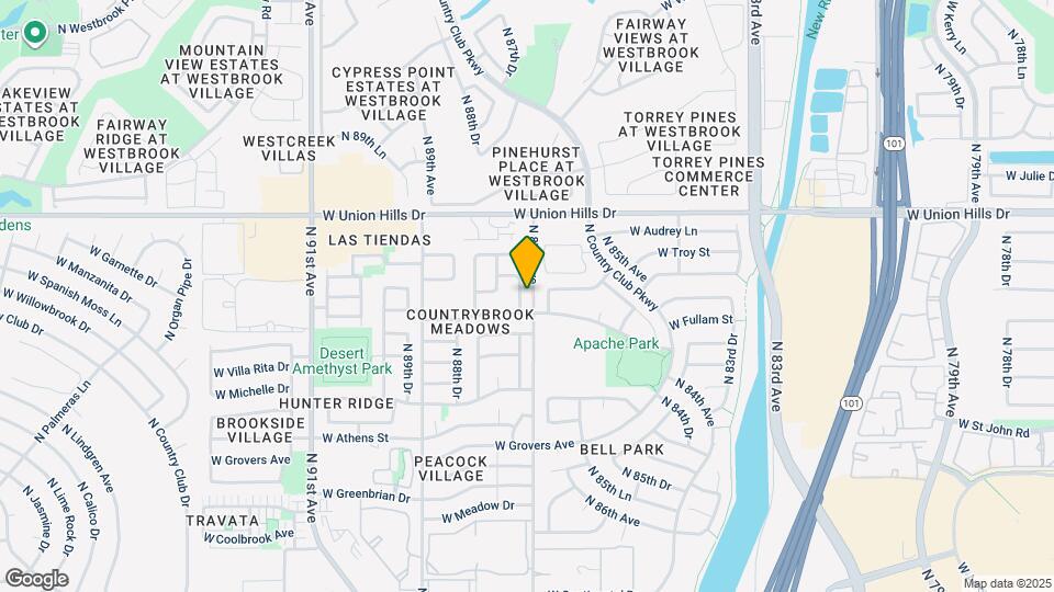 18237 N 87th Dr Map and Location Details