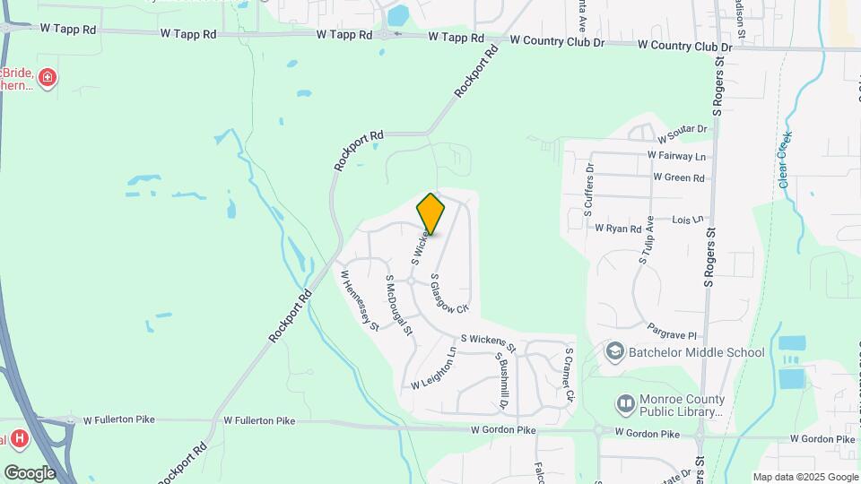 3525 S Wickens St Map and Location Details