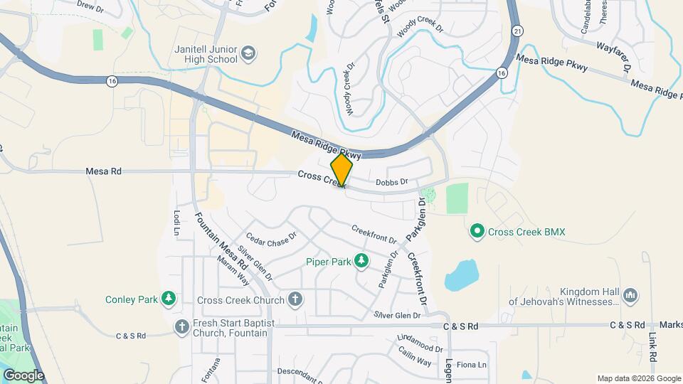 7309 Sandy Springs Point Map and Location Details