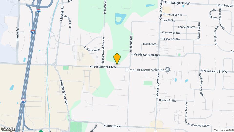 3617 Mount Pleasant St NW Map and Location Details