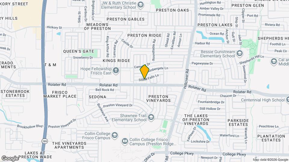 10403 Stone Falls Ln Map and Location Details