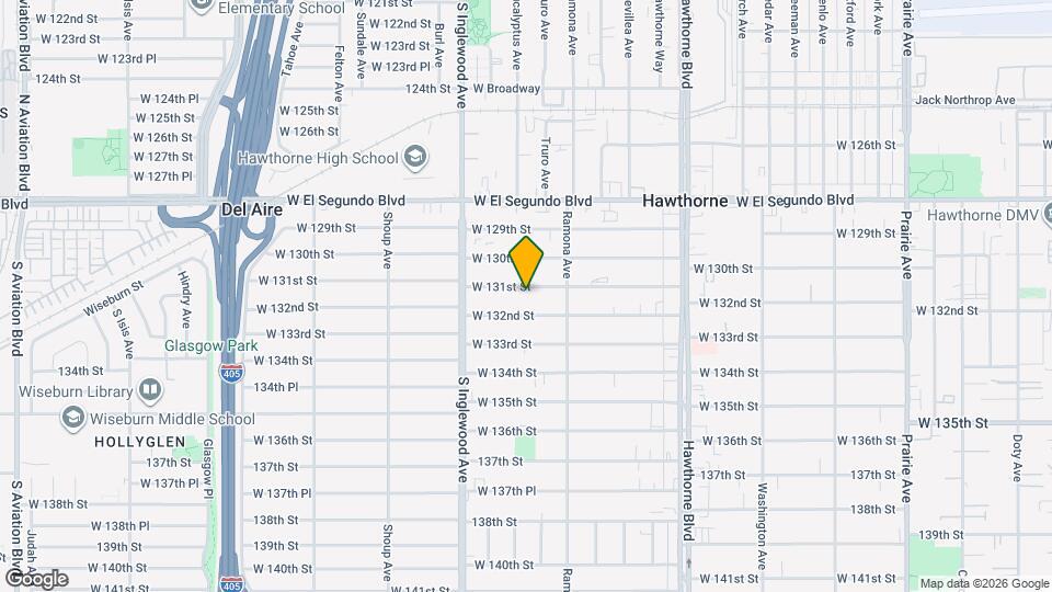 4674 W 131st St Map and Location Details