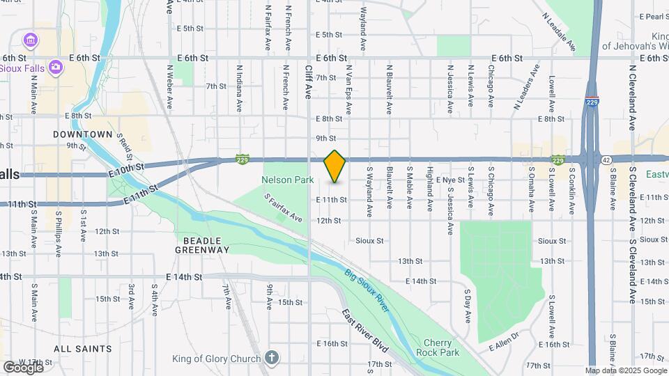 308 S Sherman Ave Map and Location Details