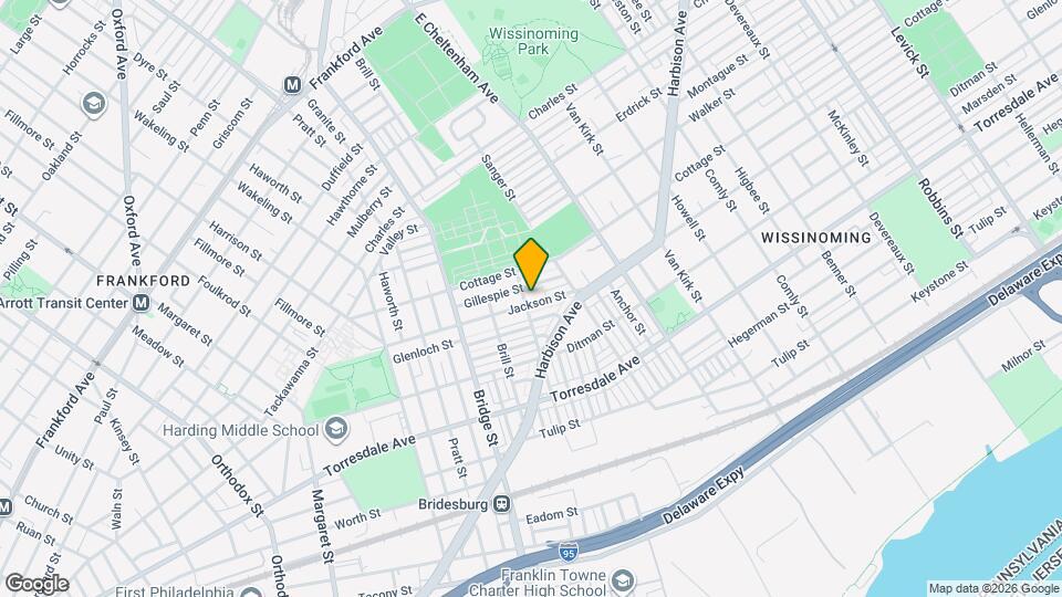 5304 Jackson St Map and Location Details