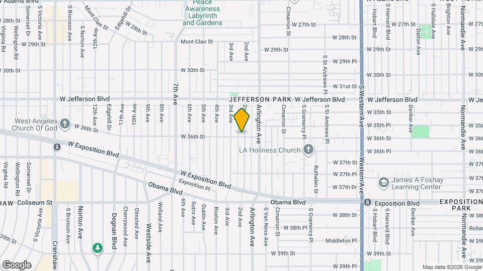 3489 2nd Ave Map and Location Details