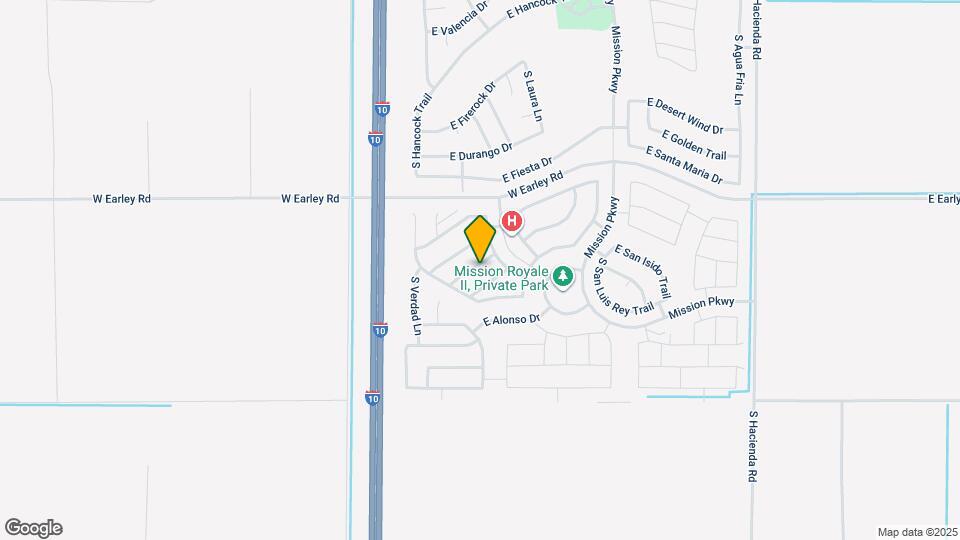 2425 E San Borja Trail Map and Location Details