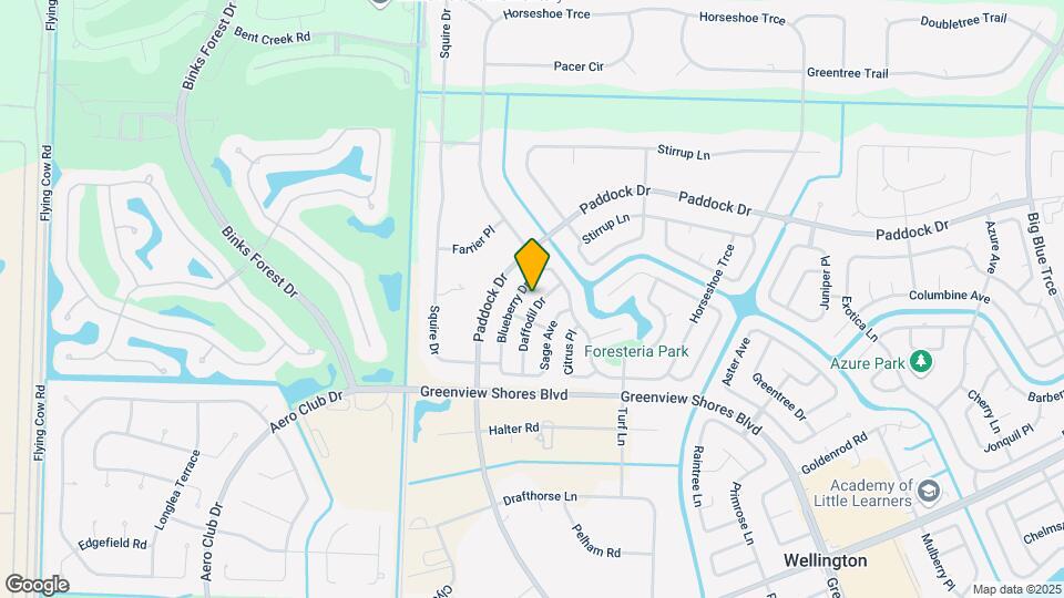 735 Daffodil Dr Mapa y Detalles de la Ubicación
