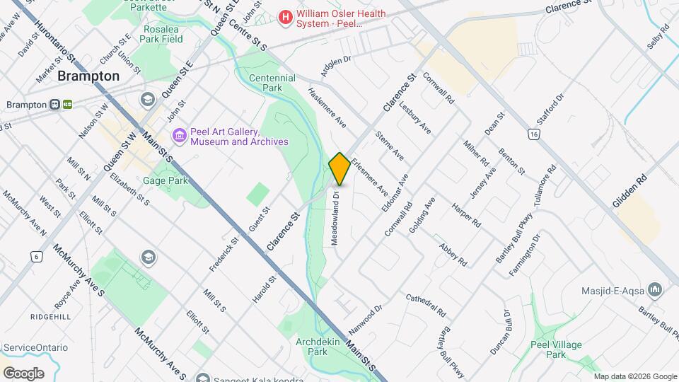 39 Meadowland Dr Map and Location Details