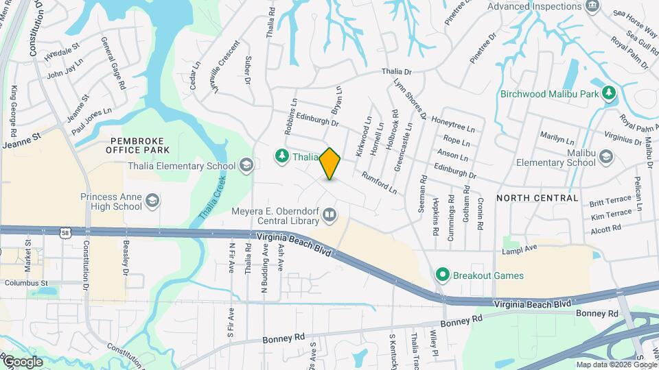 3994 Wyckoff Dr Map and Location Details