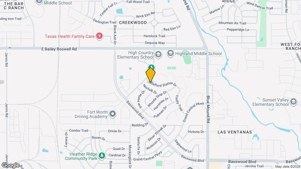 821 Stafford Station Dr Mapa y Detalles de la Ubicación