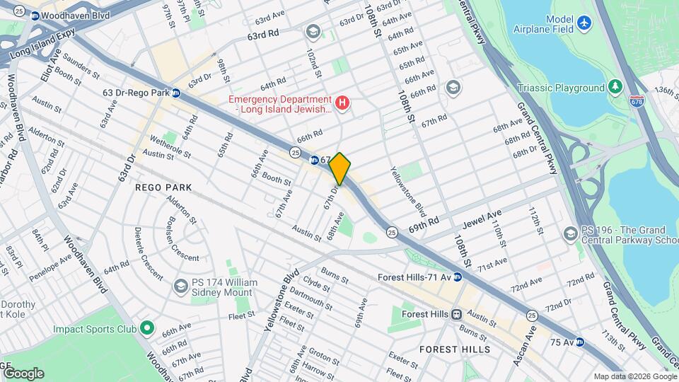 101-20 67th Dr Map and Location Details