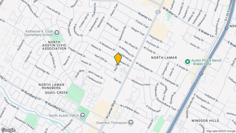 10301 Ray Ave Map and Location Details