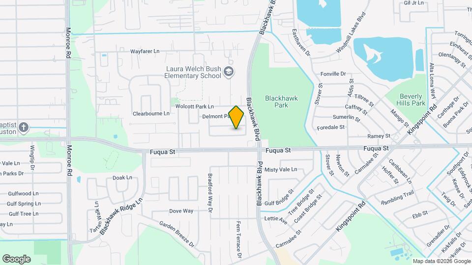 9319 Canady Park Ln Mapa y Detalles de la Ubicación