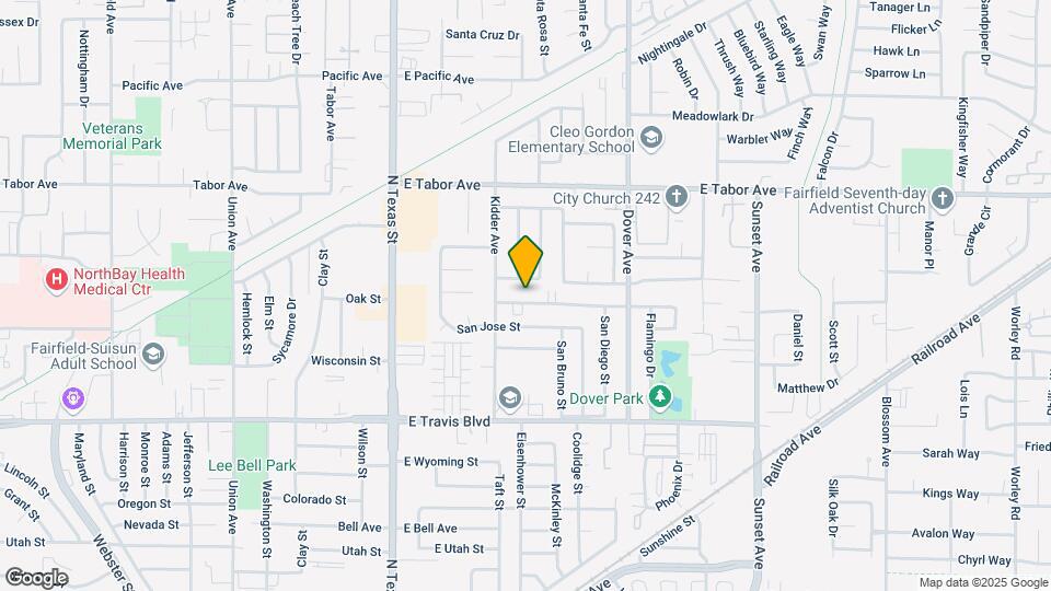 424 San Marco St Map and Location Details
