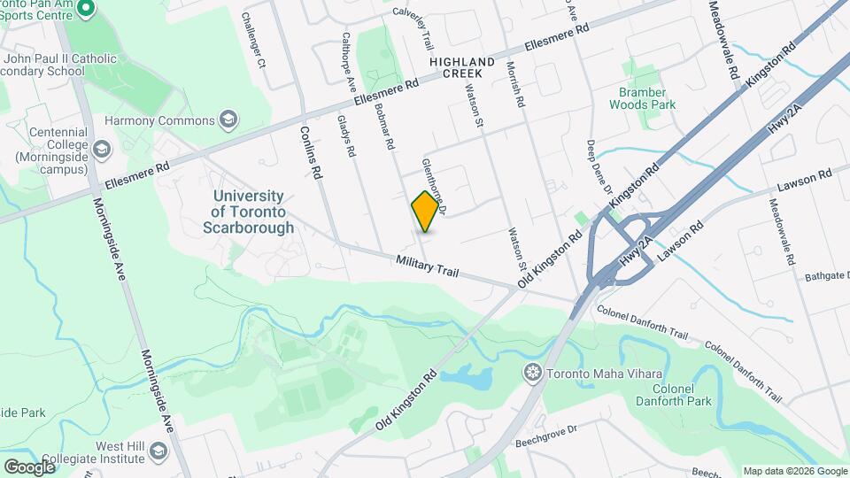 15 Bobmar Rd Map and Location Details