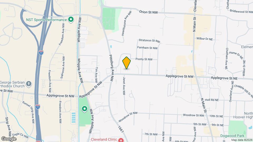 1041 Applegrove St NW, Unit 1041 Map and Location Details