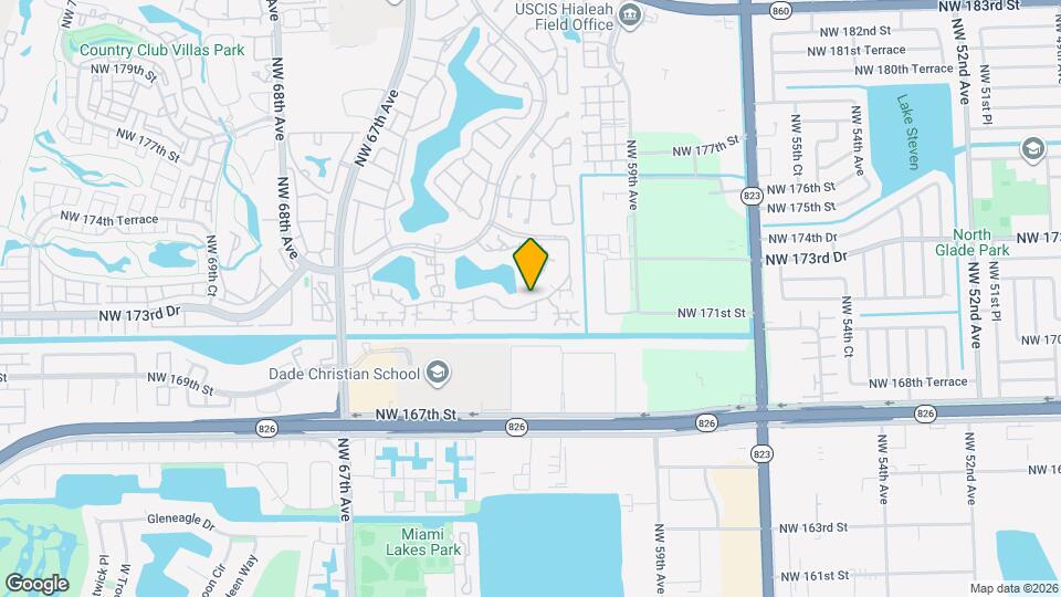 6119 NW 171st St Map and Location Details
