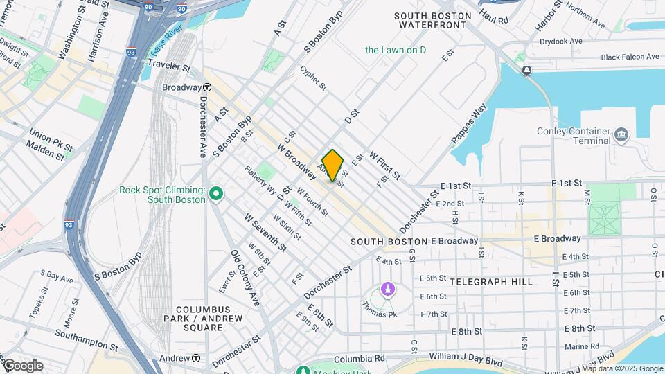 366 W Broadway Map and Location Details