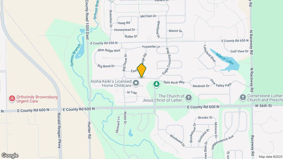 10153 Split Rock Way Mapa y Detalles de la Ubicación