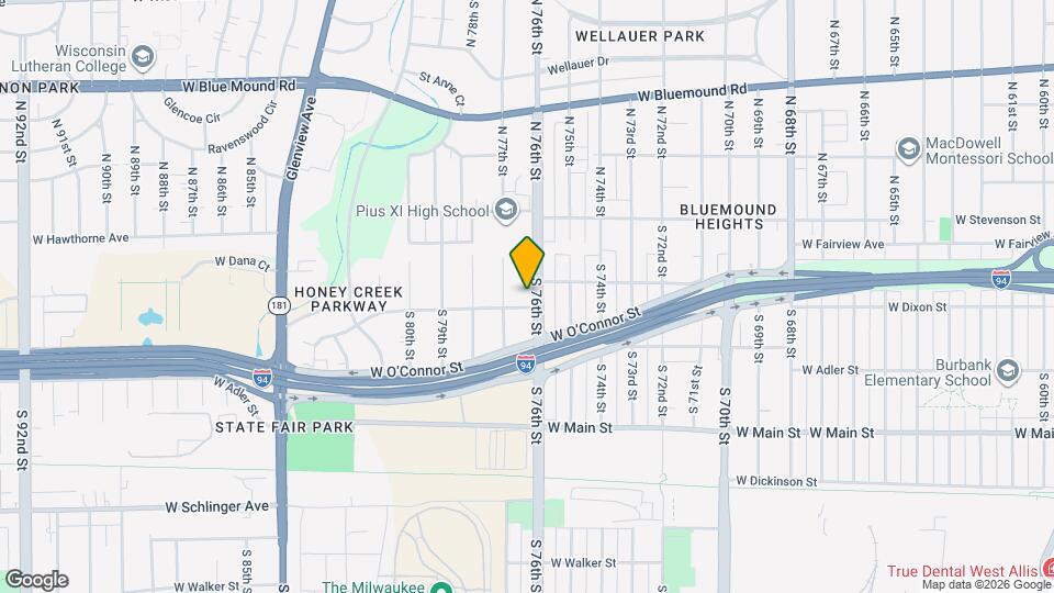 213A S 76th St, Unit 213A Mapa y Detalles de la Ubicación