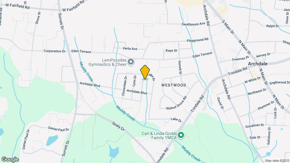 105 Meredith Dr, Unit 105 Meredith Map and Location Details