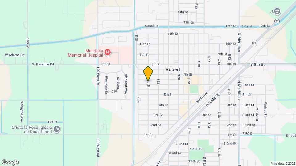 609 J St Map and Location Details