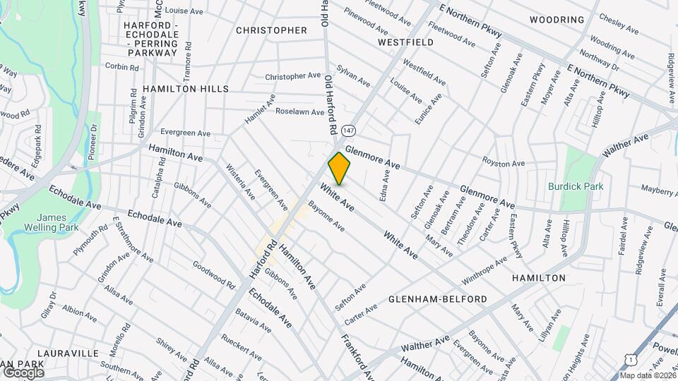 3010 White Ave Map and Location Details