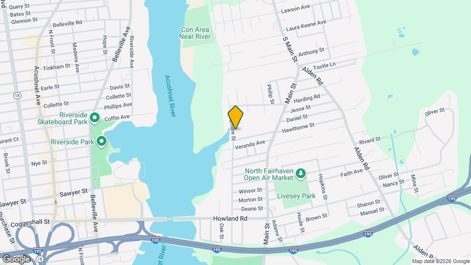 119 Sycamore St Map and Location Details