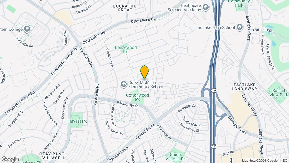 1820 San Sebastian Ave Map and Location Details