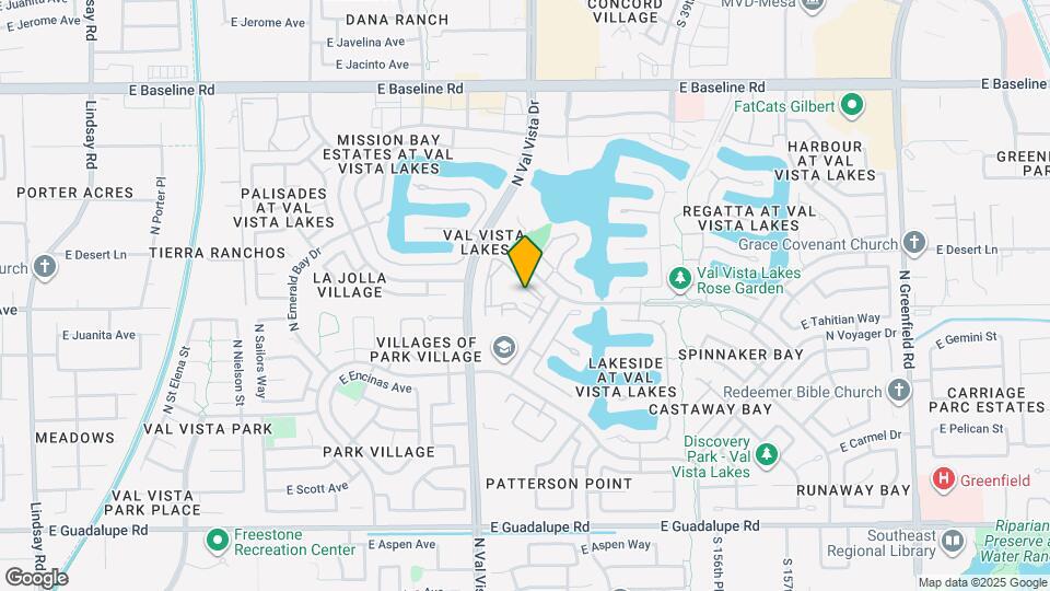 1633 E Lakeside Dr, Unit 106 Map and Location Details