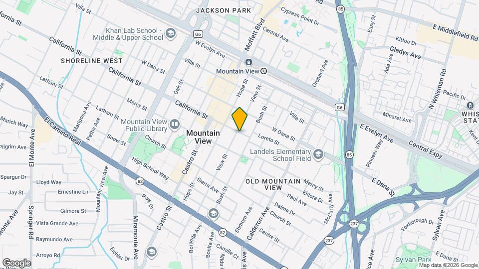 585 California St Map and Location Details