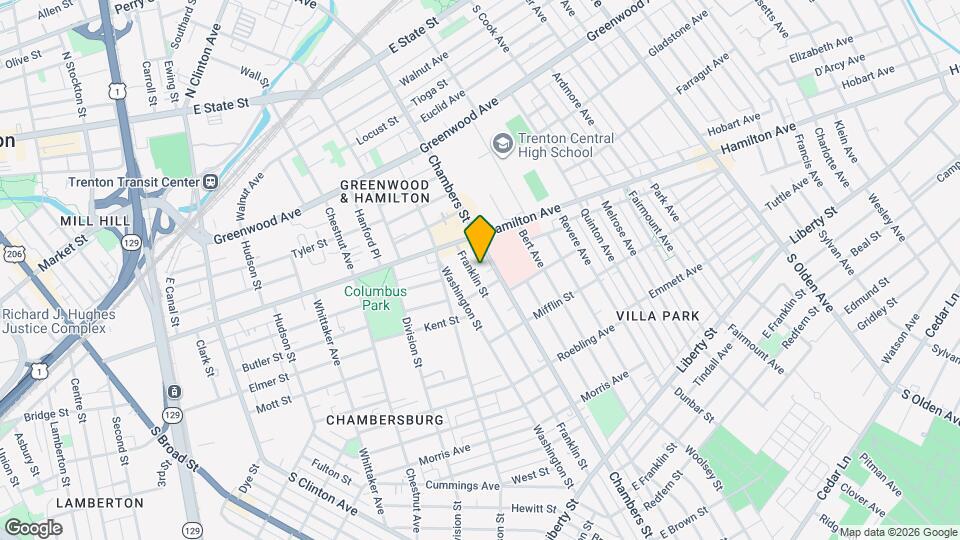 58 Franklin St Map and Location Details