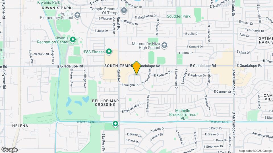 6503 S Bonarden Ln Map and Location Details