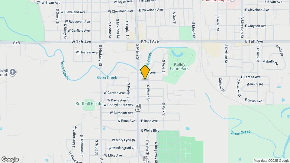 16 E Jackson Ave S Map and Location Details