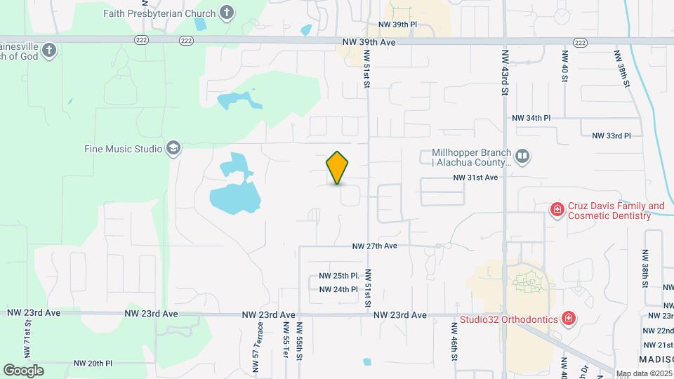 5209 NW 30 Ln Map and Location Details