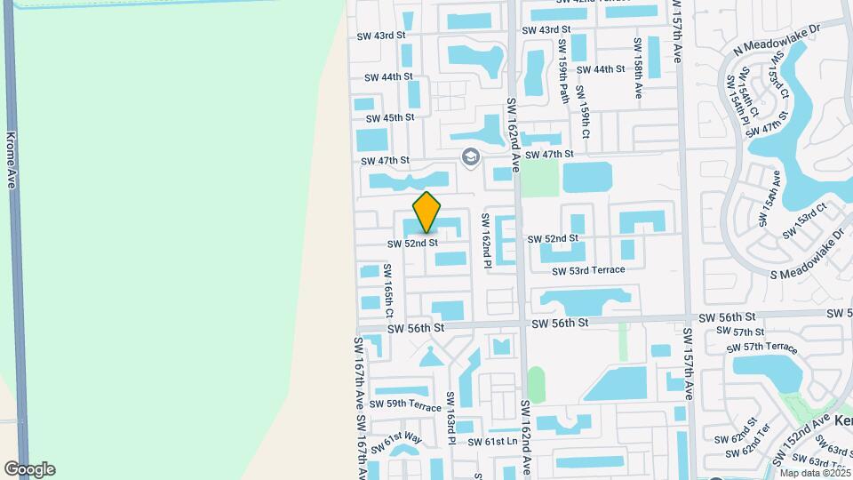 16433 SW 52nd St Map and Location Details