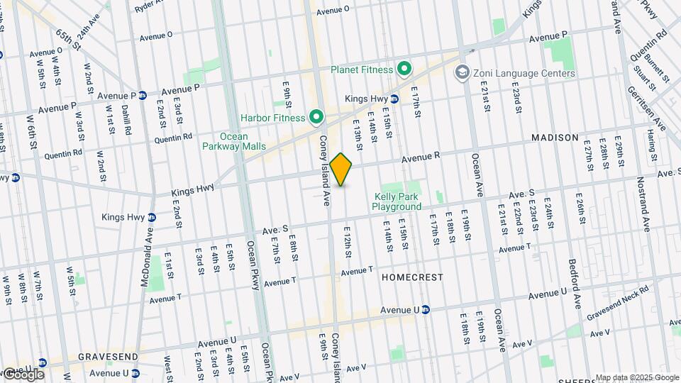 1842 E 12th St Mapa y Detalles de la Ubicación