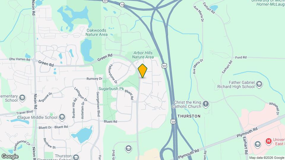 3385 Burbank Dr Map and Location Details