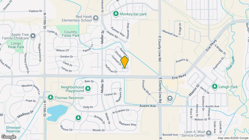 445 Conrad Dr Map and Location Details