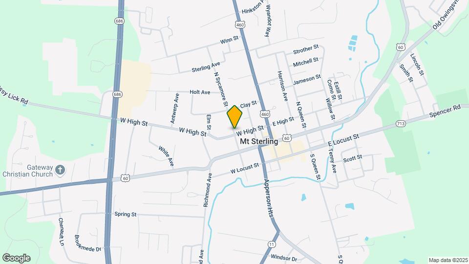 127 W High St, Unit 127 West High up Map and Location Details