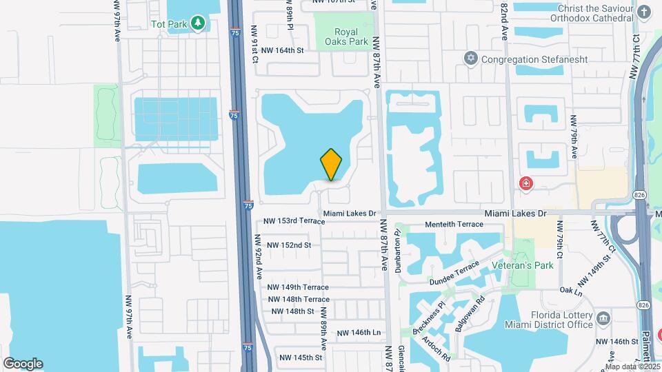 8853 NW 155th Ter Map and Location Details