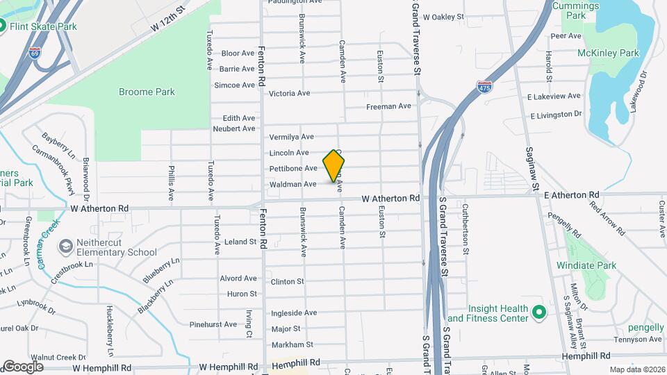805 Waldman Ave Map and Location Details